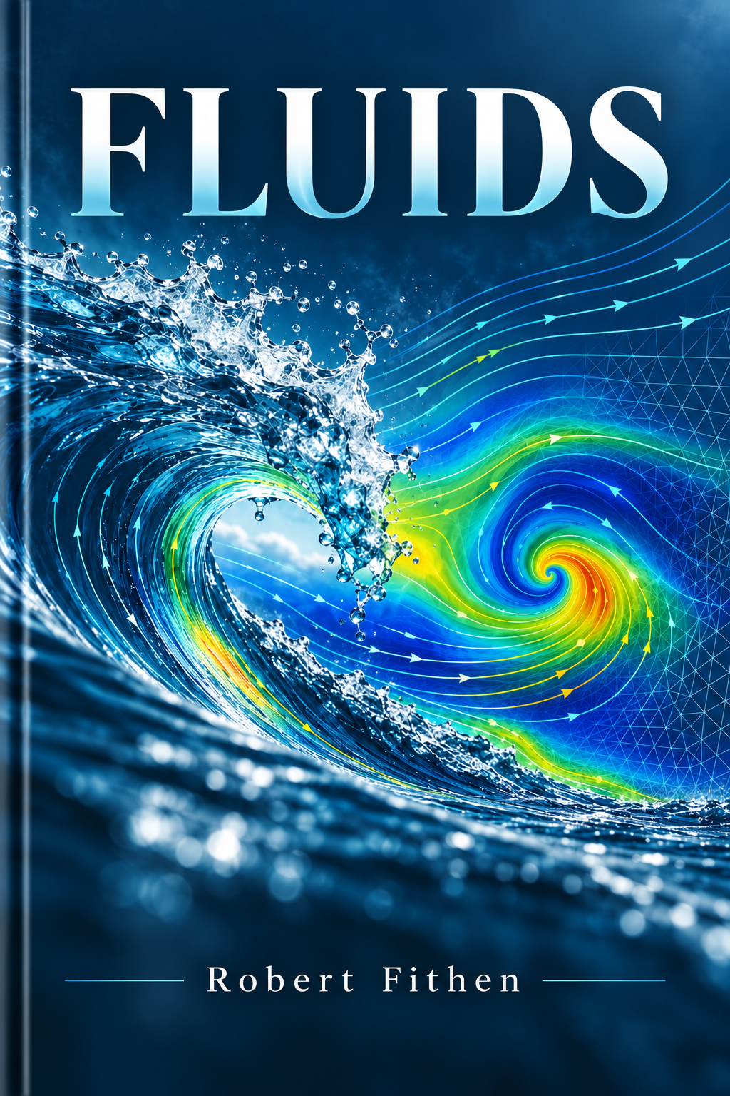 Fluid Mechanics Cartoon cover showing a duck, clipboard, and ceremonial cheese catapult.